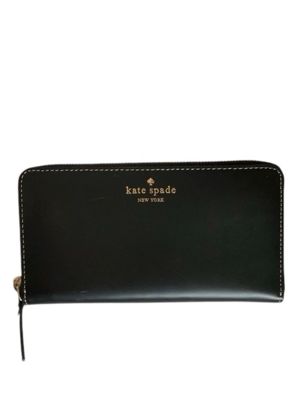 Like New/EUC Kate Spade Mercer Street Lacey Zip Around Wallet in Black